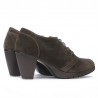Damen Freizeitschuhe 167 kaffeefarbener Velours