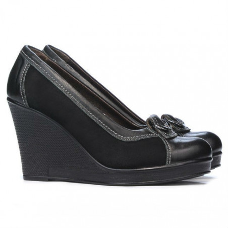 Damen Freizeitschuhe 178 schwarz kombiniert