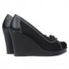 Damen Freizeitschuhe 178 schwarz kombiniert
