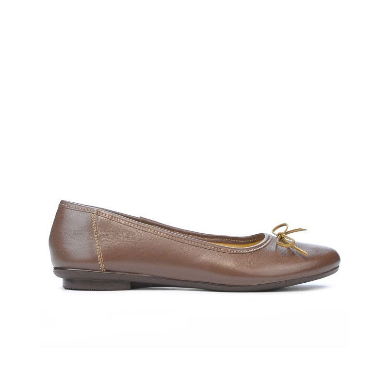 Damen-Ballerinas 184 Cappuccino