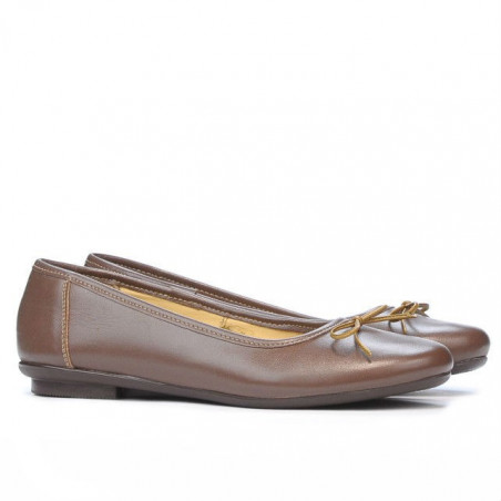 Damen-Ballerinas 184 Cappuccino