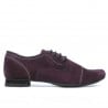 Damen Freizeitschuhe 180 lila Veloursleder
