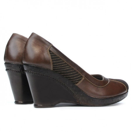 Damen Freizeitschuhe 174 Kaffee kombiniert