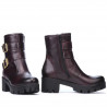 Damenstiefeletten 3312 Bordeaux