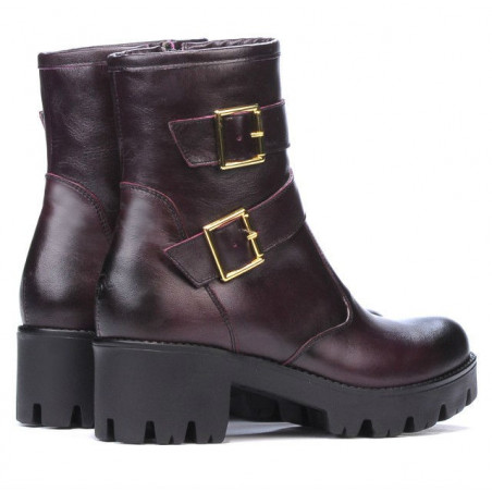 Damenstiefeletten 3312 Bordeaux