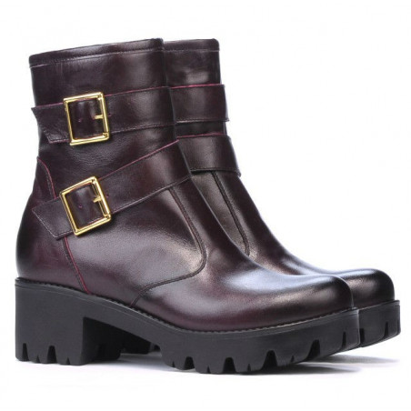 Damenstiefeletten 3312 Bordeaux