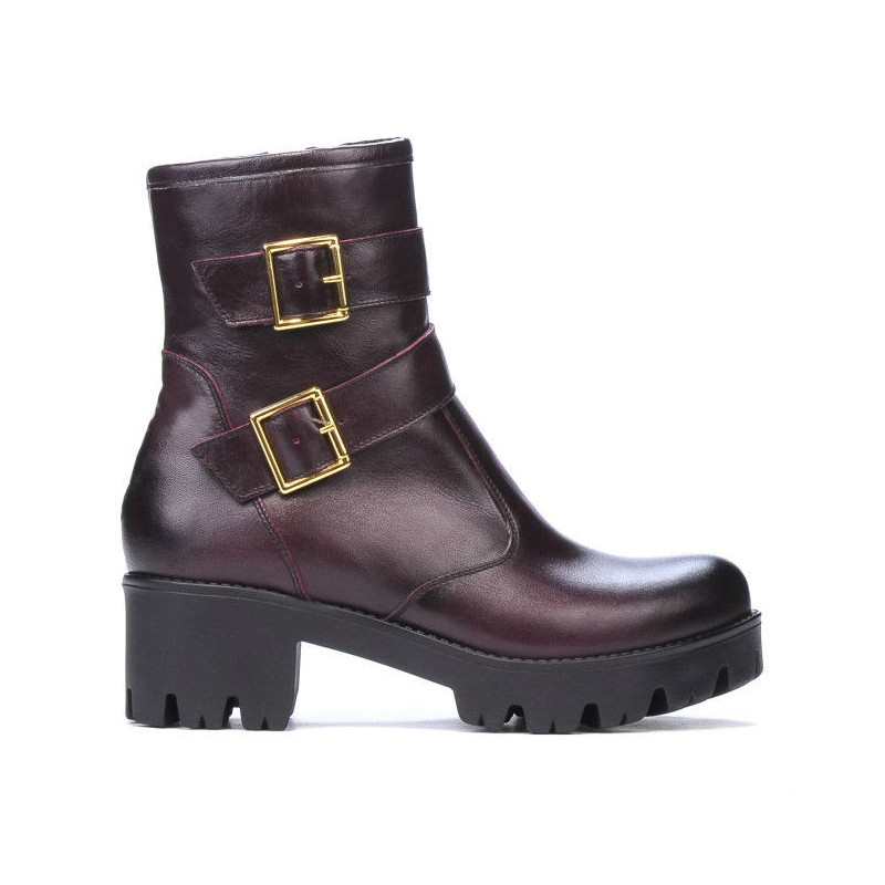 Damenstiefeletten 3312 Bordeaux