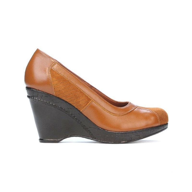 Damen Freizeitschuhe 174 braun kombiniert