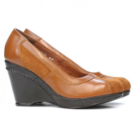 Damen Freizeitschuhe 174 braun kombiniert