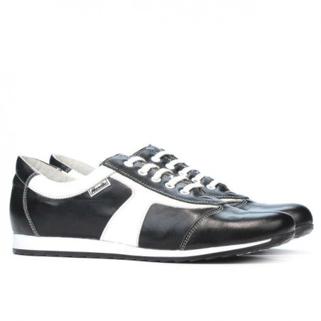 Damen Sportschuhe 191 schwarz+weiß