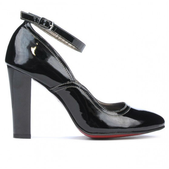 Elegante Damenschuhe 1228 schwarz Lack Elegante Damenschuhe 1228 schwarz Lack