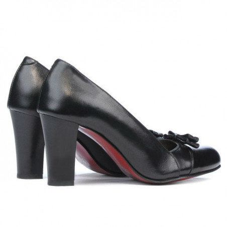 Elegante Damenschuhe 1227 schwarz