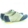 Damen Freizeitschuhe 186 Indigo+Beige