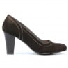 Elegante Damenschuhe 1205 Kaffee Antilope