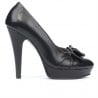 Elegante Damenschuhe 1095 schwarz