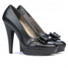 Elegante Damenschuhe 1095 schwarz
