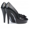 Elegante Damenschuhe 1095 schwarz