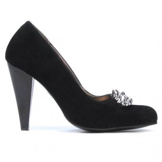 Elegante Damenschuhe 1067 schwarz Antilope Elegante Damenschuhe 1067 schwarz Antilope