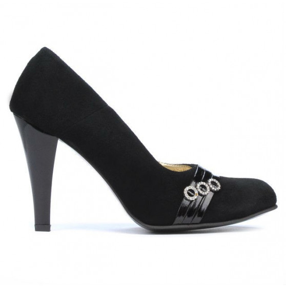 Elegante Damenschuhe 1040 schwarz Antilope Elegante Damenschuhe 1040 schwarz Antilope