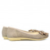 Damen-Ballerinas 181 Sand Velours