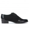Damen-Casual-Schuhe 691 lackschwarz kombiniert
