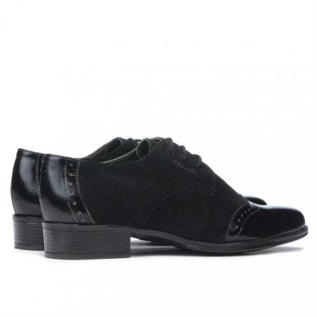 Damen-Casual-Schuhe 691 lackschwarz kombiniert