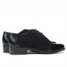 Damen-Casual-Schuhe 691 lackschwarz kombiniert
