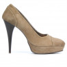 Elegante Damenschuhe 1082 Sandfarbe