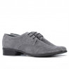 Damen Schuhe 691 grau Velours