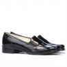 Damen Casual-Schuhe 649 Lack Schwarz
