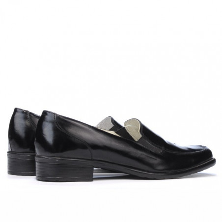 Damen Casual-Schuhe 649 Lack Schwarz