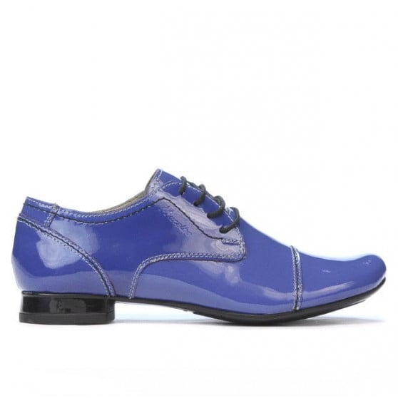 Damen Freizeitschuhe 180 Lack Blau Damen Freizeitschuhe 180 Lack Blau