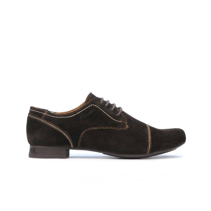 Damen Freizeitschuhe 180 Kaffee Velours