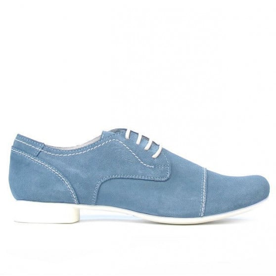 Damen Freizeitschuhe 180 Blau Velours Damen Freizeitschuhe 180 Blau Velours