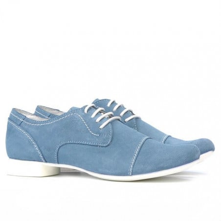 Damen Freizeitschuhe 180 Blau Velours