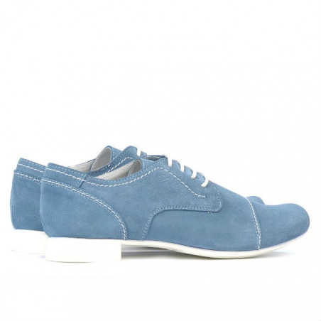 Damen Freizeitschuhe 180 Blau Velours