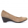 Damen Freizeitschuhe 152-1 Velours Cappuccino