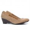 Damen Freizeitschuhe 152-1 Velours Cappuccino