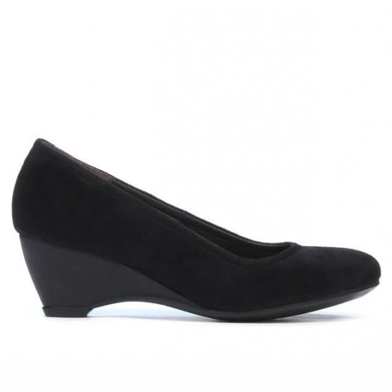 Damen Freizeitschuhe 152-1 Schwarz Velour Damen Freizeitschuhe 152-1 Schwarz Velour