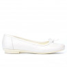 Damen-Ballerinas 184 perlmuttweiß