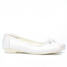 Damen-Ballerinas 184 perlmuttweiß