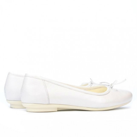 Damen-Ballerinas 184 perlmuttweiß