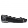 Damenschuhe Ballerinas 632 Schwarz kombiniert