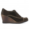 Casual Damenschuhe 609 Cafe Velours
