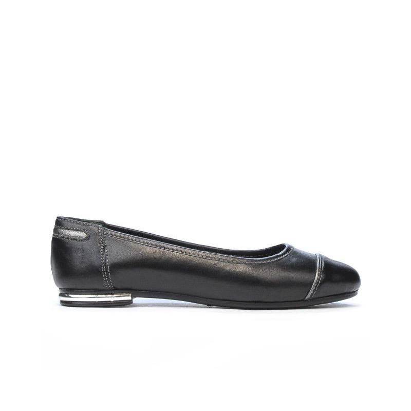 Damen-Ballerinas 631 schwarz