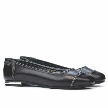 Damen-Ballerinas 631 schwarz
