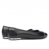 Damen-Ballerinas 631 schwarz