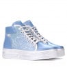 Damenstiefel 3311 blau kombiniert 1