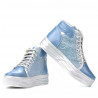 Damenstiefel 3311 blau kombiniert 1