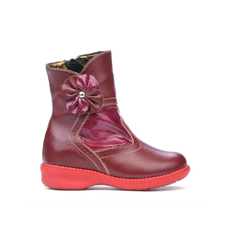 Kleinkinderstiefel 20c bordeaux